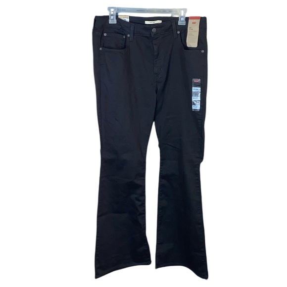 Levi's Denim - NWT Levi’s Black High Waisted Flare Leg Denim Jeans, Size 33/32